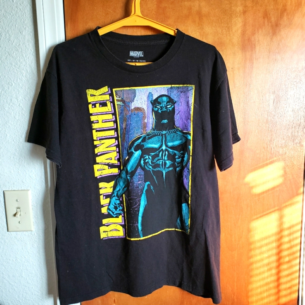MARVEL BLACK PANTHER TEE SHIRT